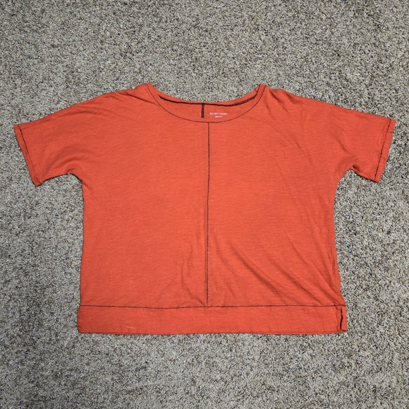 Eileen Fisher 100% Organic Cotton Top - Picture 1 of 3